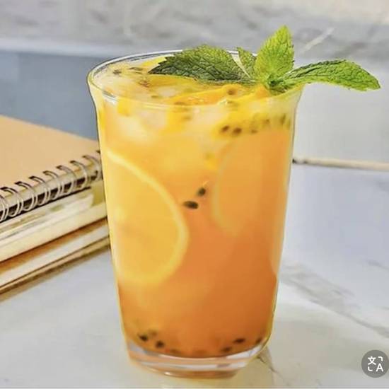 百香果蜂蜜柚子茶 Passion Fruit Honey Pomelo Tea